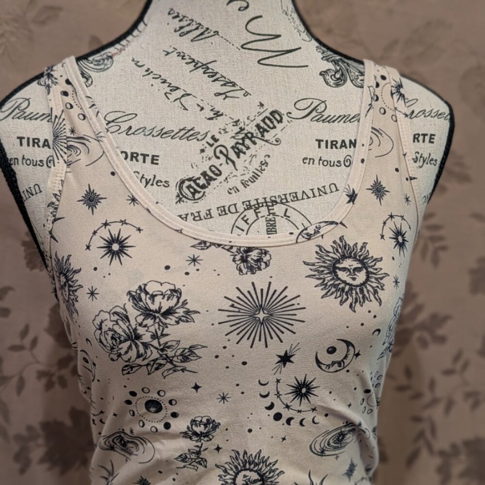 No Boundaries Celeste Scoop Neck Tank Top, Size S (3-5), Gently Used! EUC - Picture 2 of 5